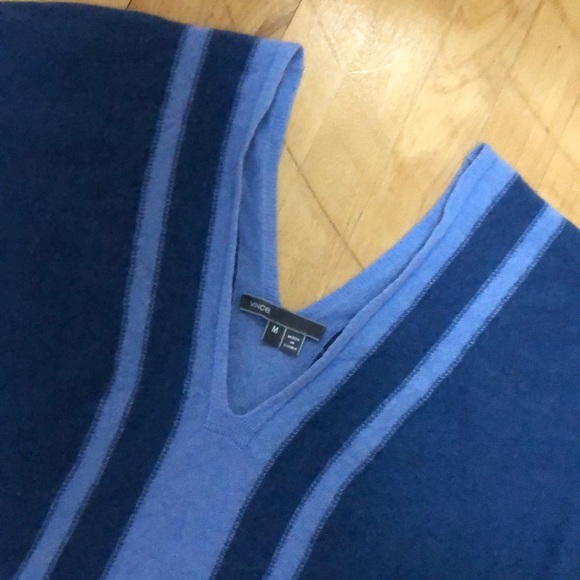 Vince Double V Neck Cashmere Sweater - Picture 6 of 7
